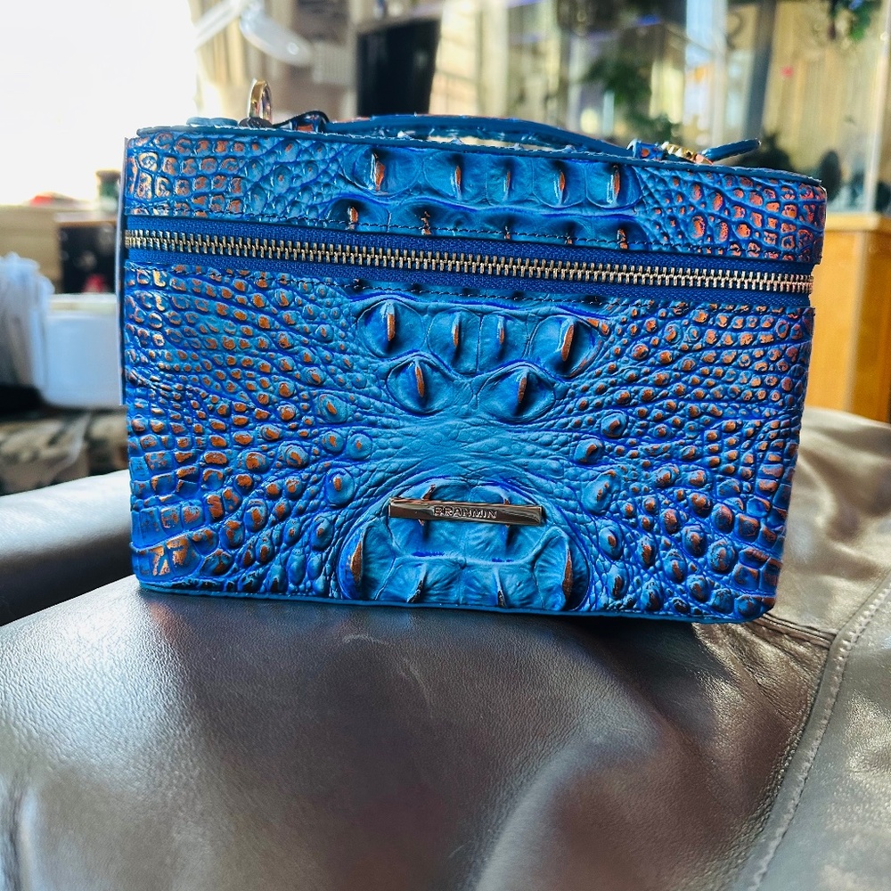 NWT Brahmin Make Up Case
